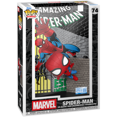 Funko Pop  Cover Spide-Man The Amazing 74 Marvel