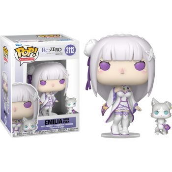 Funko POP Emilia With Puck 2111 Re Zero