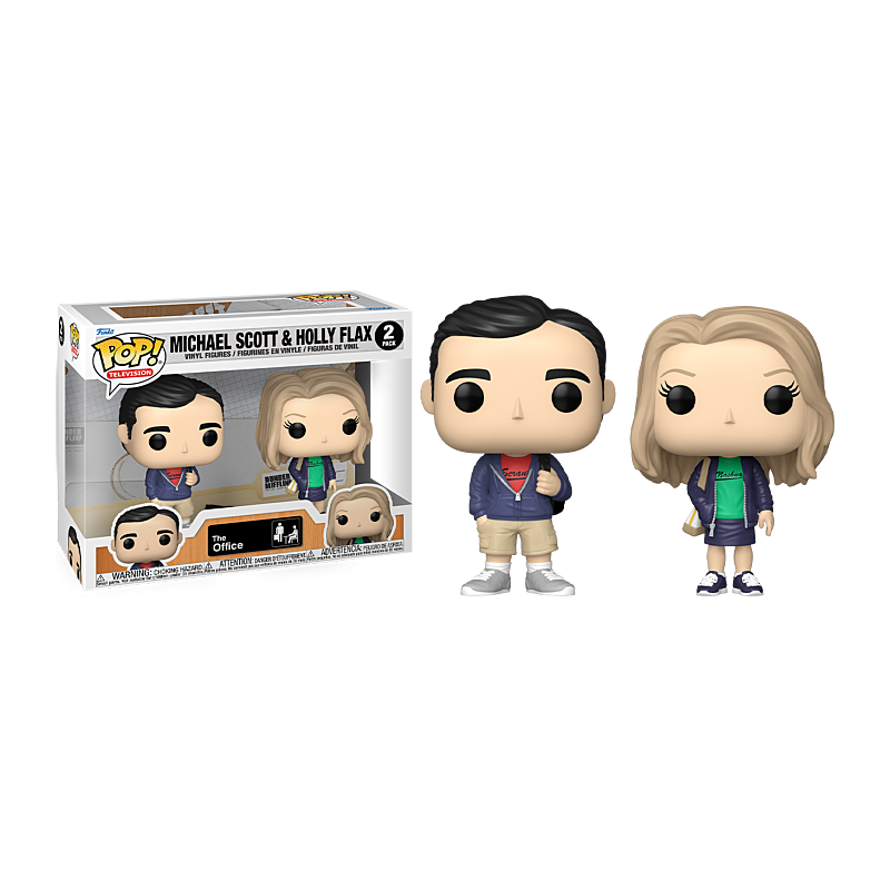 Funko POP Michael Scott & Holly Flax  The Office Pack 2