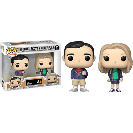 Funko POP Michael Scott & Holly Flax  The Office Pack 2