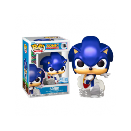 Funko POP Sonic 1114  Sonic El Erizo Plis Metalizado