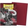 Fundas Standard Non-Glare Matte (100 unidades) Rojo Dragon Shield