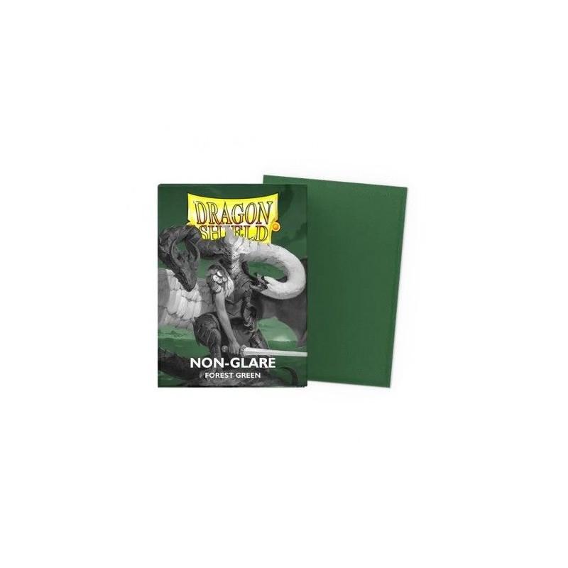 Fundas Standard Non-Glare Matte (100 unidades) Verde Dragon Shield