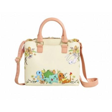 Bolso Bandolera Mew y Pokémon iniciales de Kanto