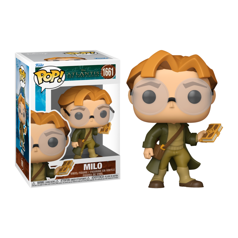Funko POP Milo 1661  Atlantis: El imperio perdido