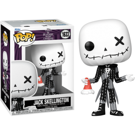 Funko Pop Patchwork Jack Skellington 1633 Pesadilla Antes de Navidad