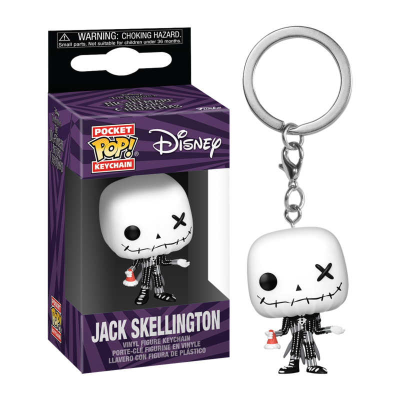 Llavero Funko Pocket POP Patchwork Jack Skellington