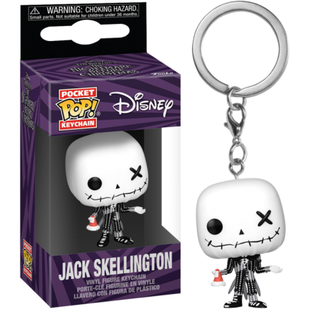Llavero Funko Pocket POP Patchwork Jack Skellington