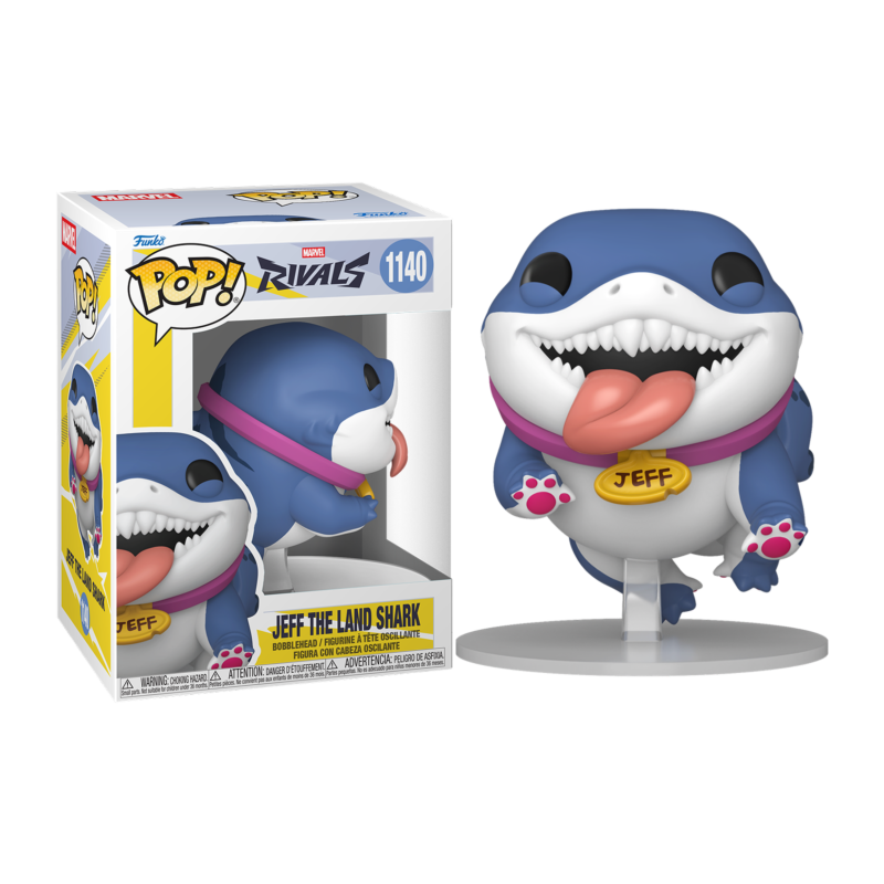 Funko Pop Jeff el Tiburon Terrestre 1140 Marvel Rivals