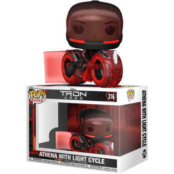 Funko POP Athena con Moto de Luz 316 Tron: Ares