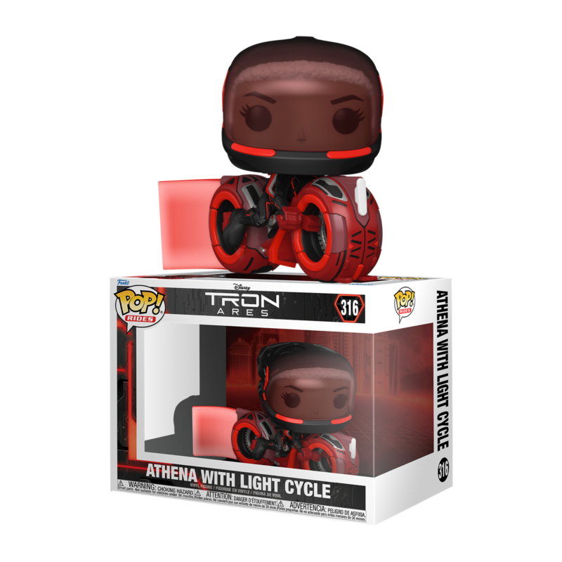Funko POP Athena con Moto de Luz 316 Tron: Ares