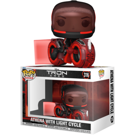 Funko POP Athena con Moto de Luz 316 Tron: Ares
