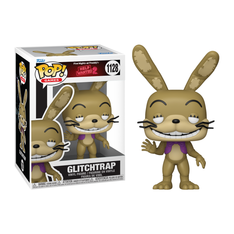 Funko POP Glitchtrap 1128 Five Nights at Freddys Help Wanted 2