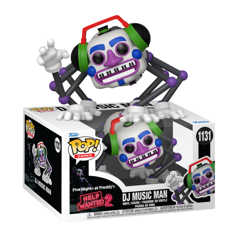 Funko POP DJ Music Man 1131 Five Nights at Freddys Help Wanted 2