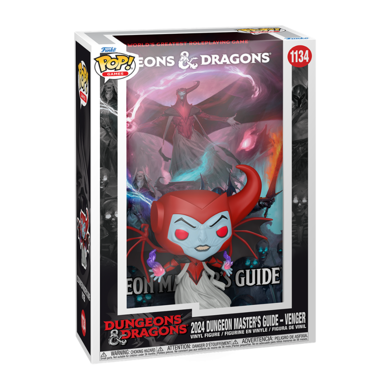 Funko POP Cover Guía del Dungeon Master Venger Dragones y Mazmorras