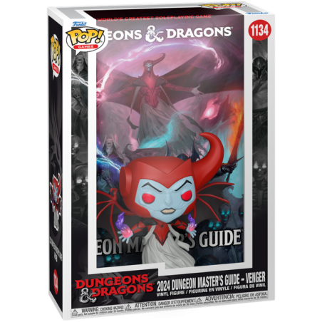 Funko POP Cover Guía del Dungeon Master Venger Dragones y Mazmorras