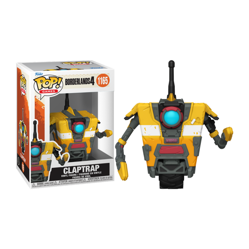 Funko POP Claptrap 1165 Borderlands 4