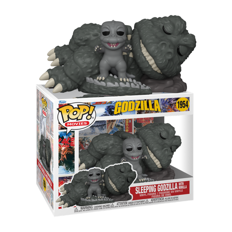 Funko POP Godzilla y Minilla Durmiendo 1954 Godzilla