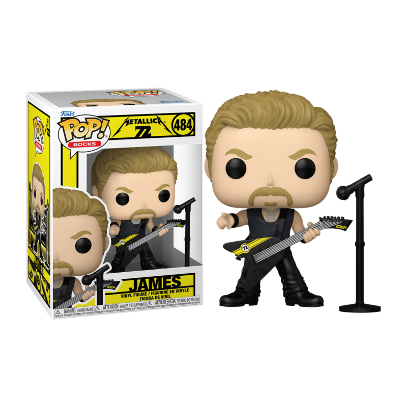 Funko POP James 484 Metallica