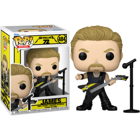 Funko POP James 484 Metallica