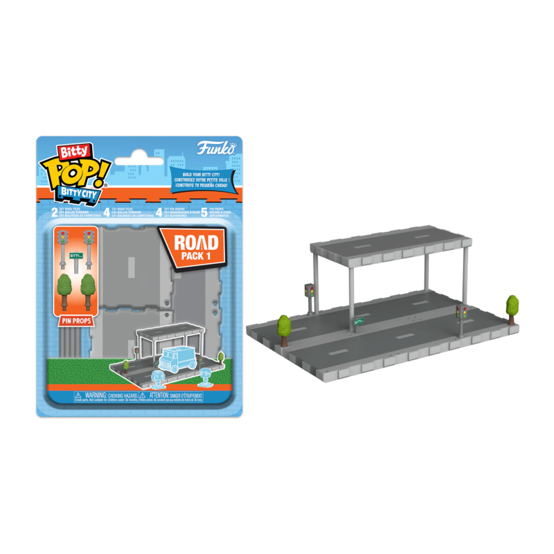Funko Pop Bitty City Pack Expansion de Ciudad con Carretera 1