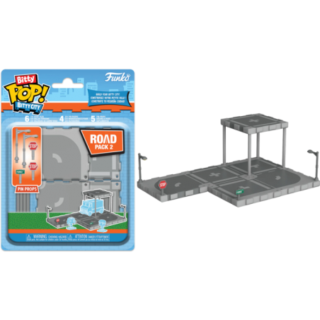 Funko Pop Bitty City Pack Expansion de Ciudad con Carretera 2