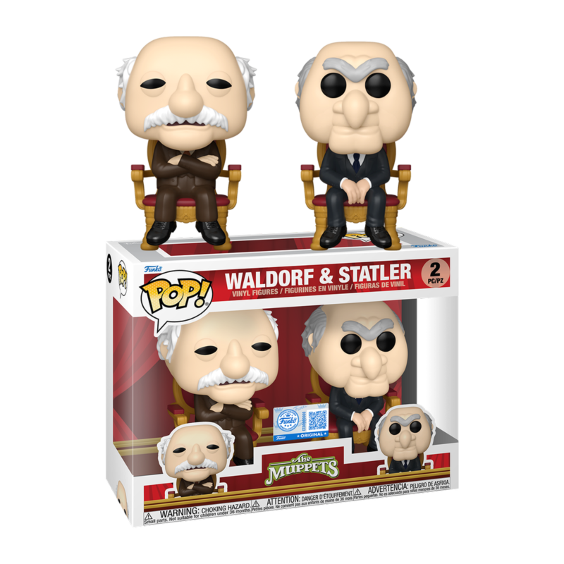 Funko POP Statler y Waldorf Teleñecos Pack 2