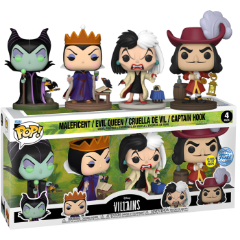 Funko POP Maléfica, Reina Malvada, Cruella de Vil…