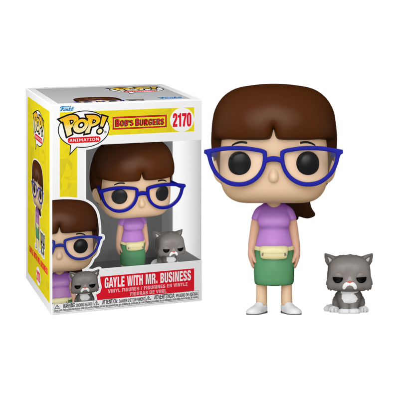 Funko POP Gayle with Mr. Business 2170 Bob's Burgers