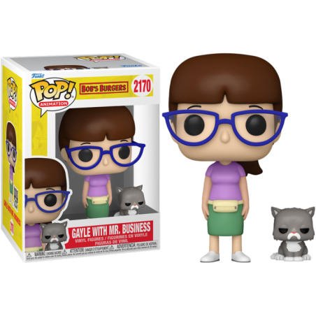 Funko POP Gayle with Mr. Business 2170 Bob's Burgers