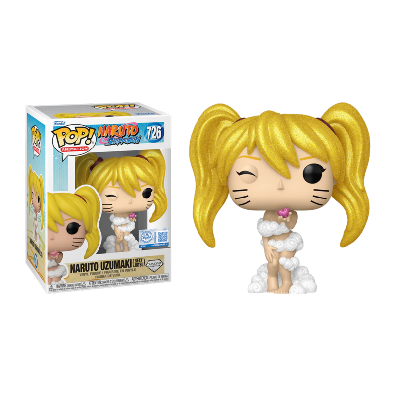 Funko POP Naruto Shippuden 726 Naruto Uzumaki (Sexy Jutsu) Diamond Glitter