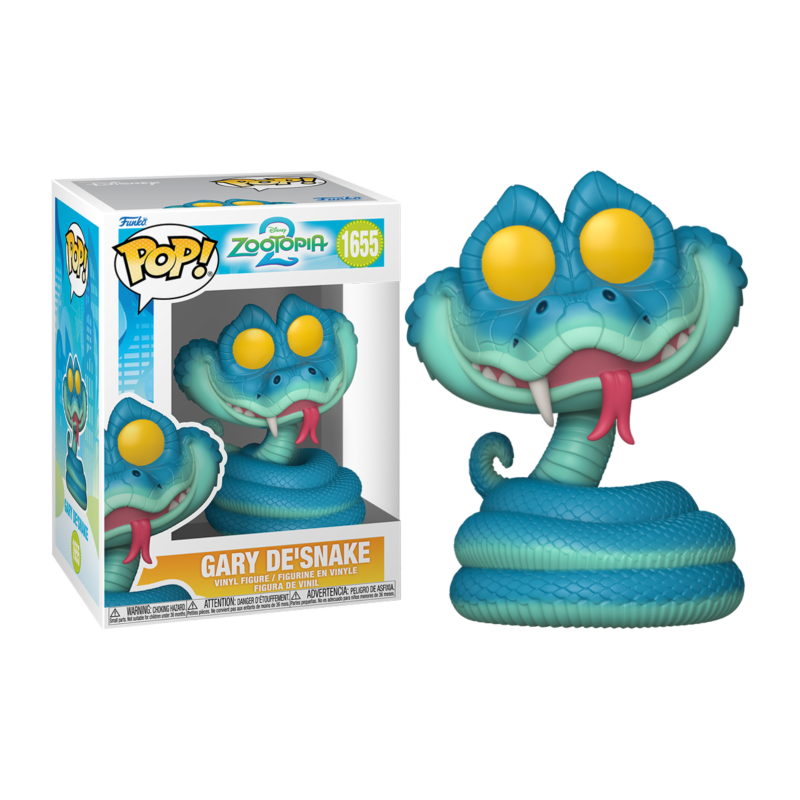 Funko POP Gary De'Snake 1655 Zootrópolis 2