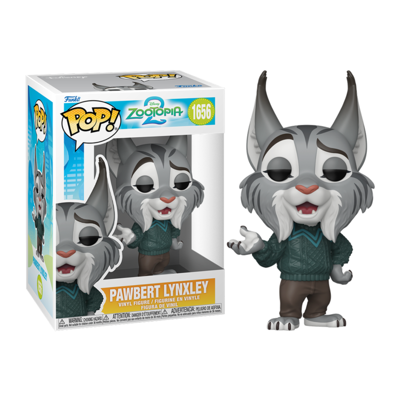 Funko POP Pawbert Lynxley 1656 Zootrópolis 2