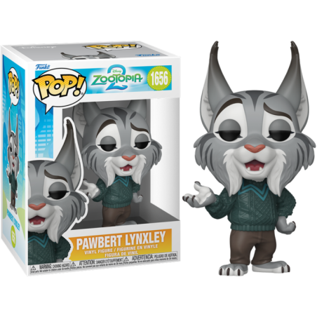 Funko POP Pawbert Lynxley 1656 Zootrópolis 2
