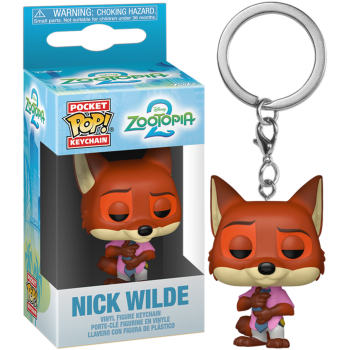 Llavero Funko POP Nick Wilde Zootrópolis