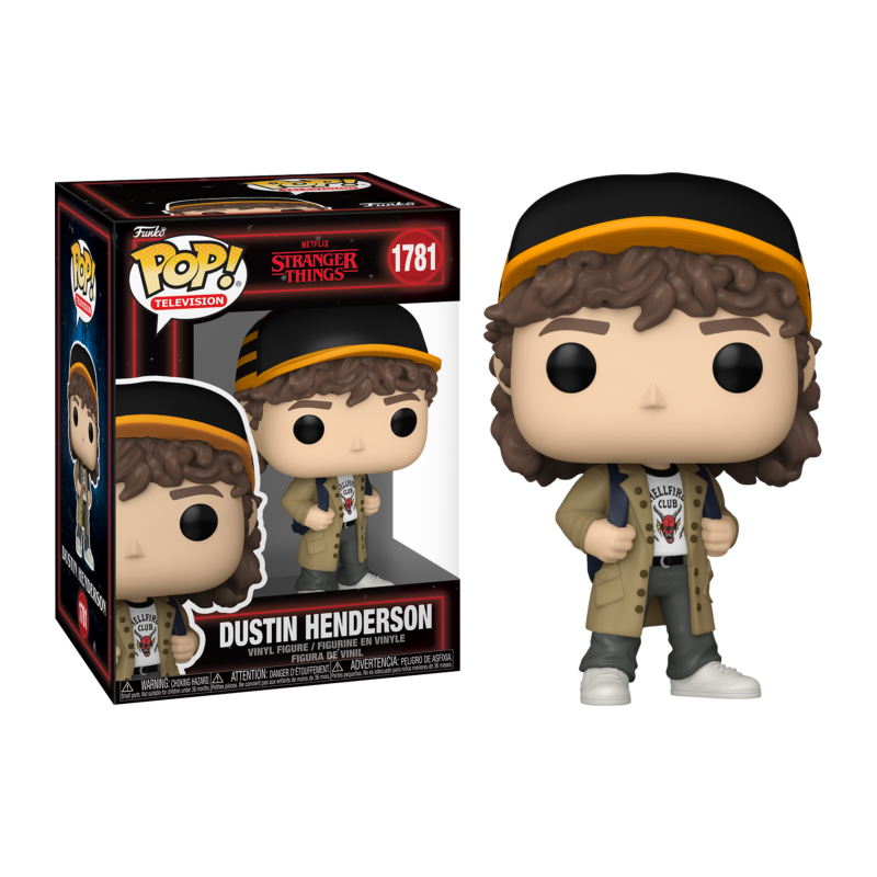Funko POP Dustin Henderson 1781 Stranger Things