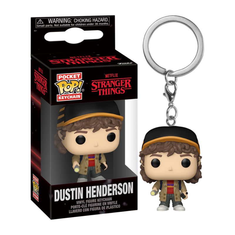 Funko POP Llavero Dustin Henderson Stranger Things