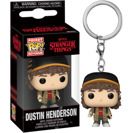 Funko POP Llavero Dustin Henderson Stranger Things