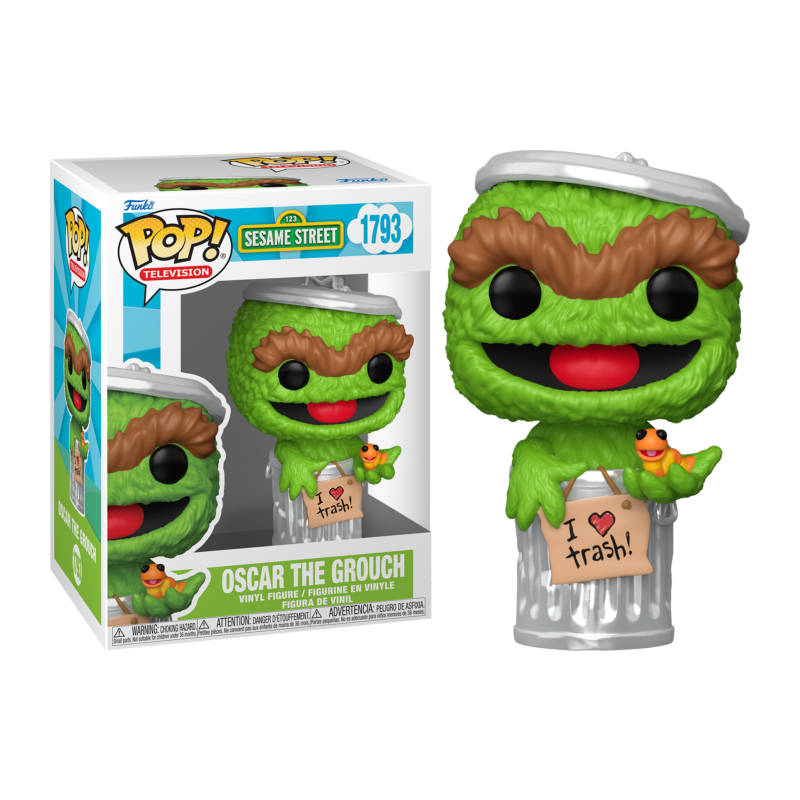 Funko POP Oscar el Gruñon 1793 Barrio Sesamo