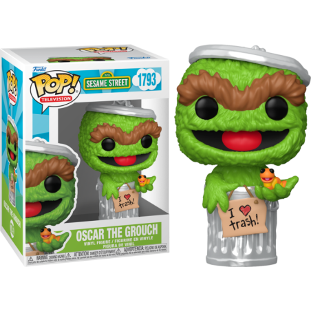 Funko POP Oscar el Gruñon 1793 Barrio Sesamo