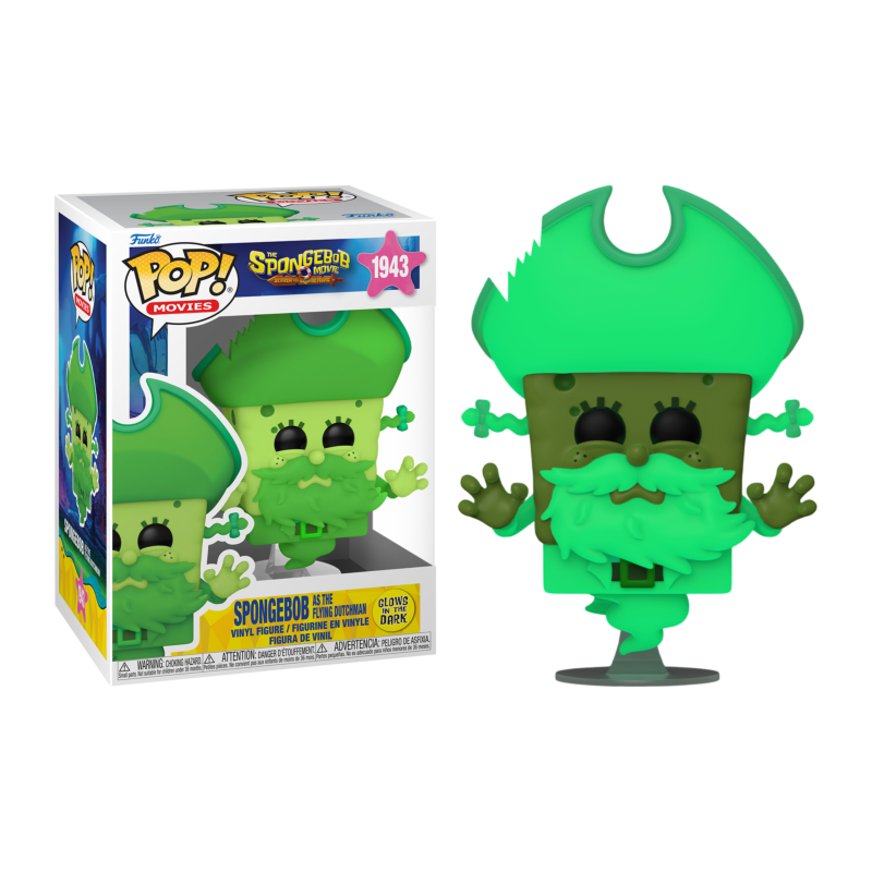 Funko POP Bob Esponja como El Holandes Errante 1943 Bob Esponja