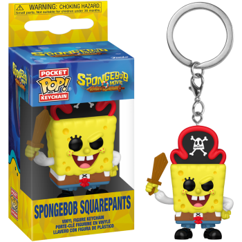 Funko POP Llavero Bob Esponja Pirata
