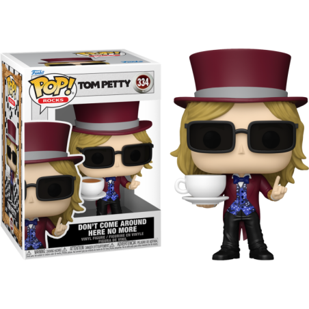 Funko POP Don't Come Around Here No More 334 Tom Petty