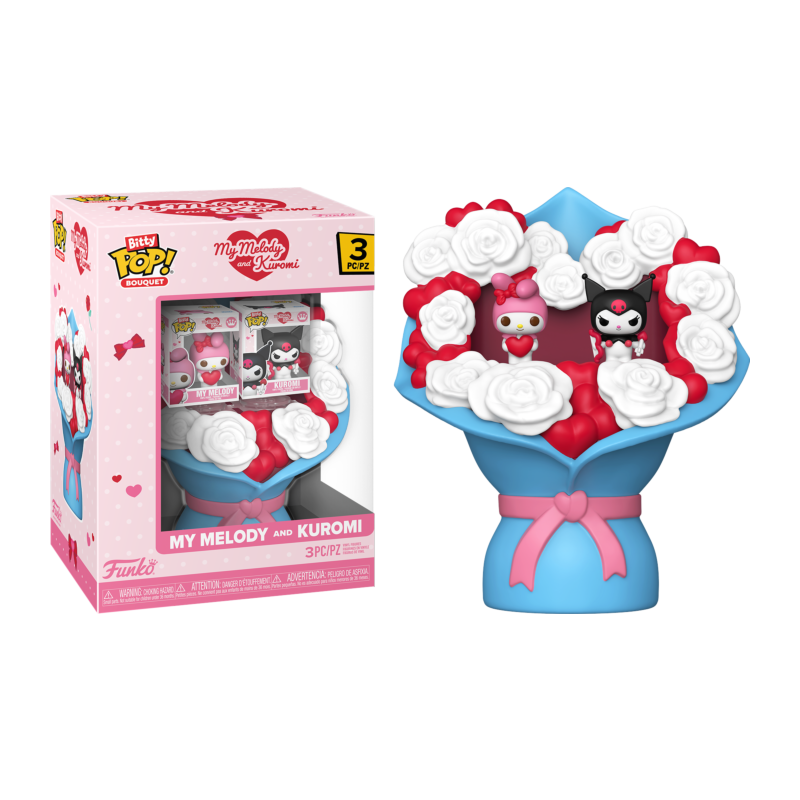 Funko Bitty POP Ramo de Flores My Melody y Kuromi