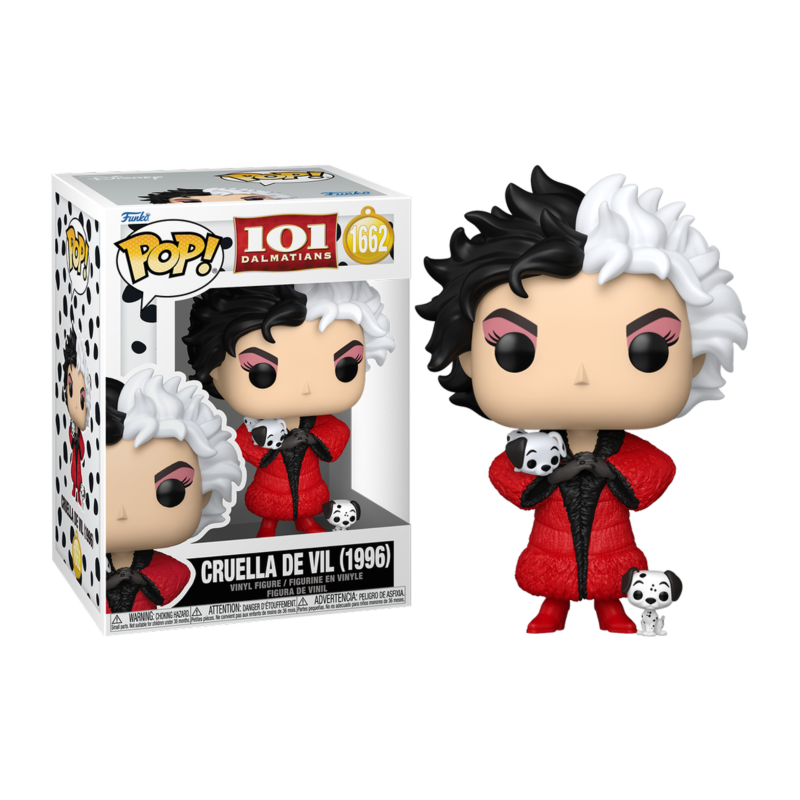 Funko POP Cruella de Vil (1996) 1662 101 Dálmatas