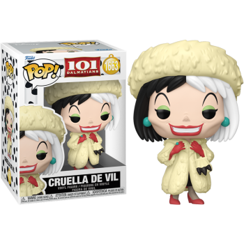 Funko POP Cruella de Vil 1663 101 Dálmatas