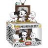 Funko POP Momento Rolly, Patch y Lucky con TV 1664 101 Dálmatas