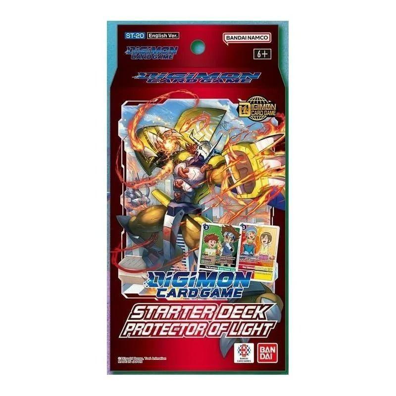 Digimon Card Game Starter Deck Display ST20 Protector Of Light