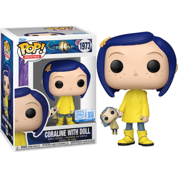 Funko Pop  Coraline 1973 Coraline con muñeca