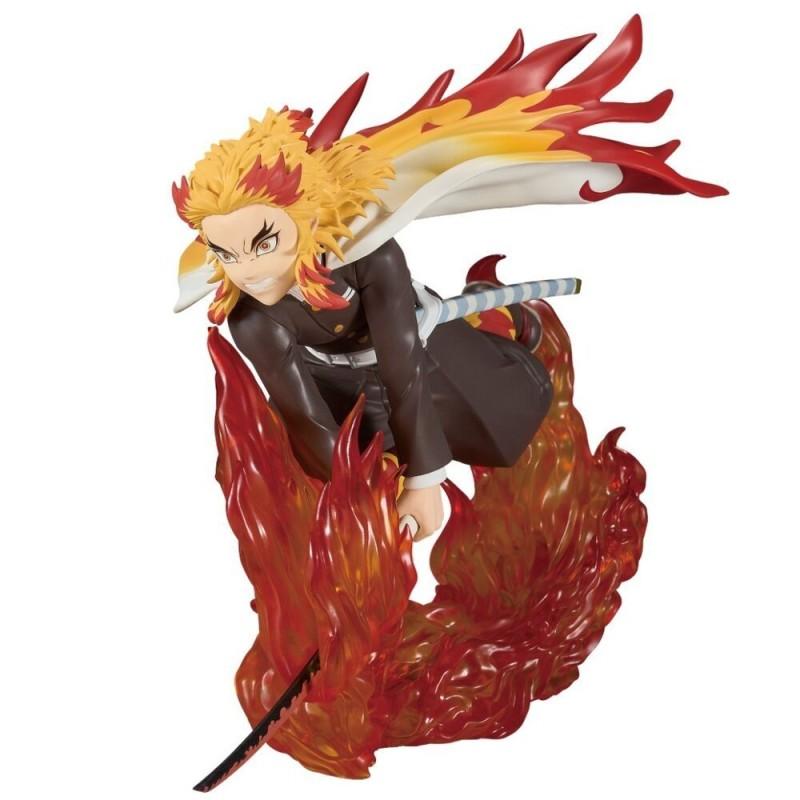 Figura Kyojuro Rengoku Vibration Stars Demon Slayer Kimetsu no Yaiba 14cm
